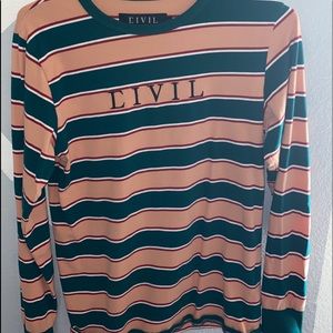 Civil regime embroidered long sleeve